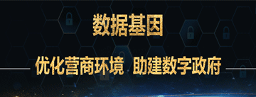 數(shù)據(jù)基因——優(yōu)化營商環(huán)境 助建數(shù)字政府